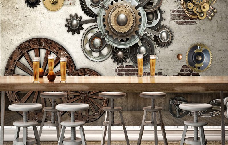 5 Wallpaper Dinding Cafe Keren Nirwana Deco Jogja