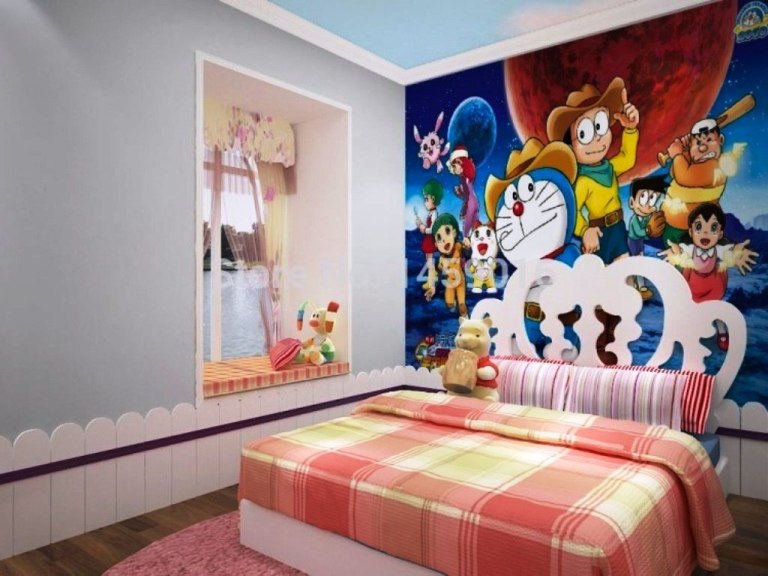 Desain Kamar Tidur Doraemon