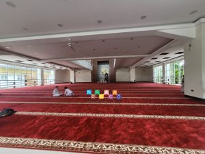 Pemasangan Karpet Masjid Di Masjid Al-Hafidh